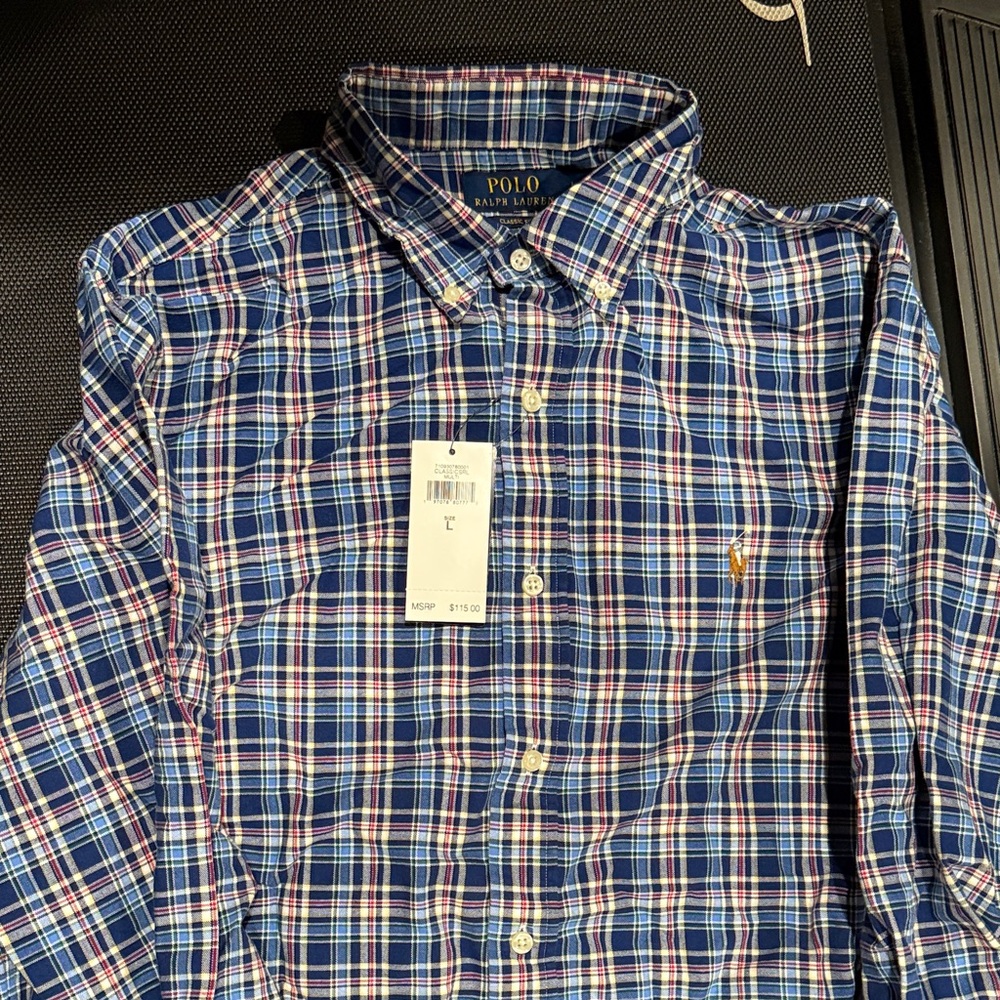 Polo by Ralph Lauren Men's Multicolor Plaid Shirt